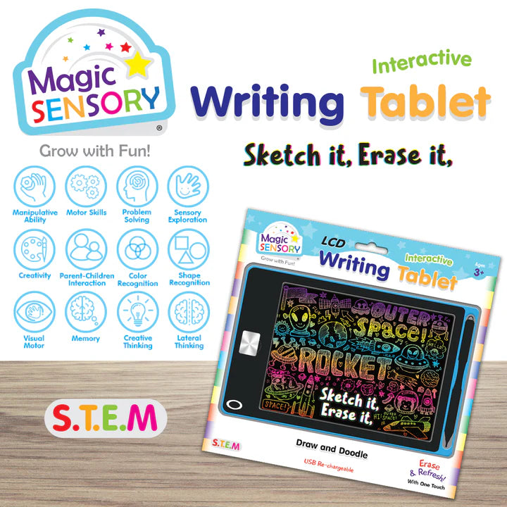 Interactive Writing Tablet - Blue Star