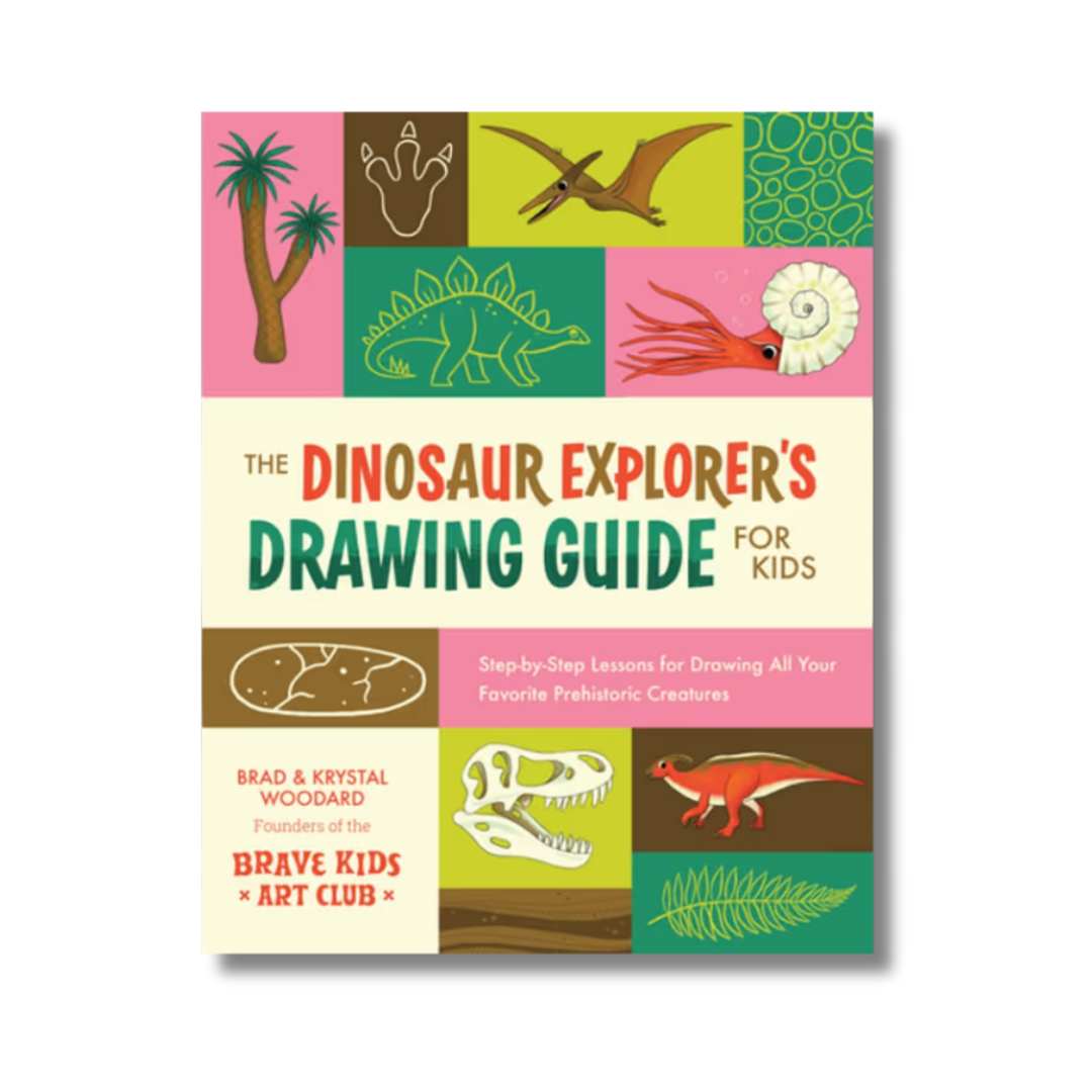 The Dinosaur Explorer's Drawing Guide For Kids