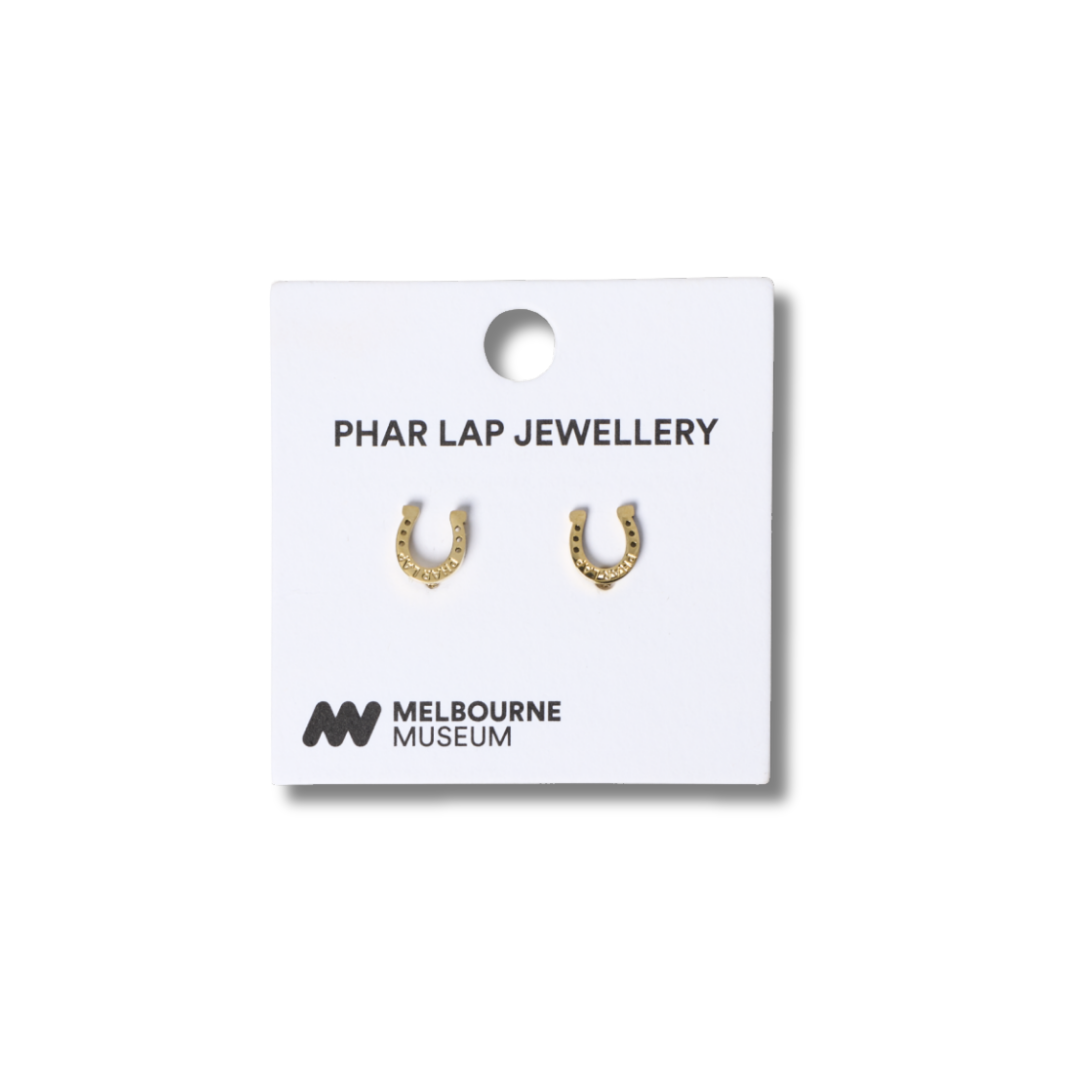 Phar Lap Horseshoe Earrings