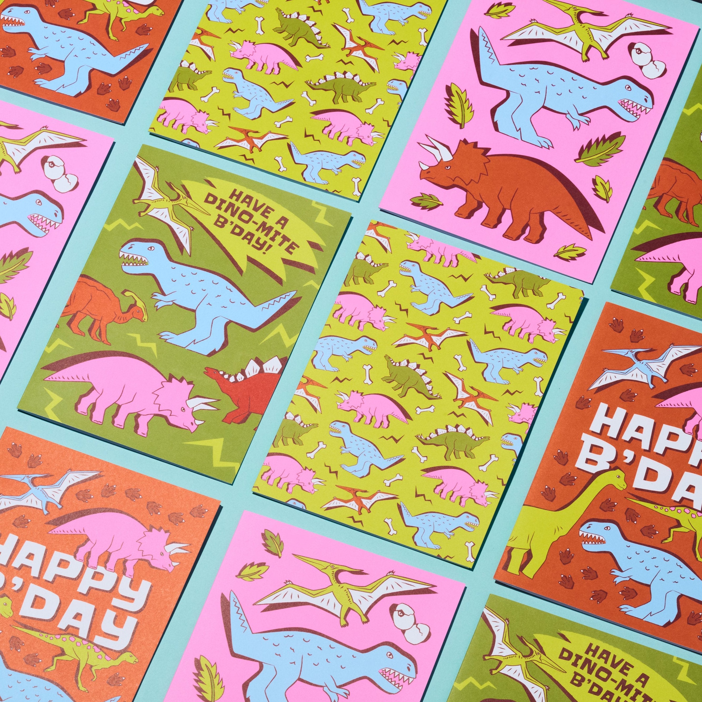 Home of Dinos Greeting Card