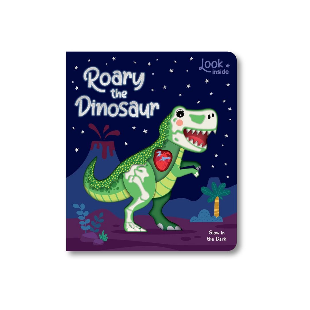 Chunky Look Inside - Roary the Dinosaur