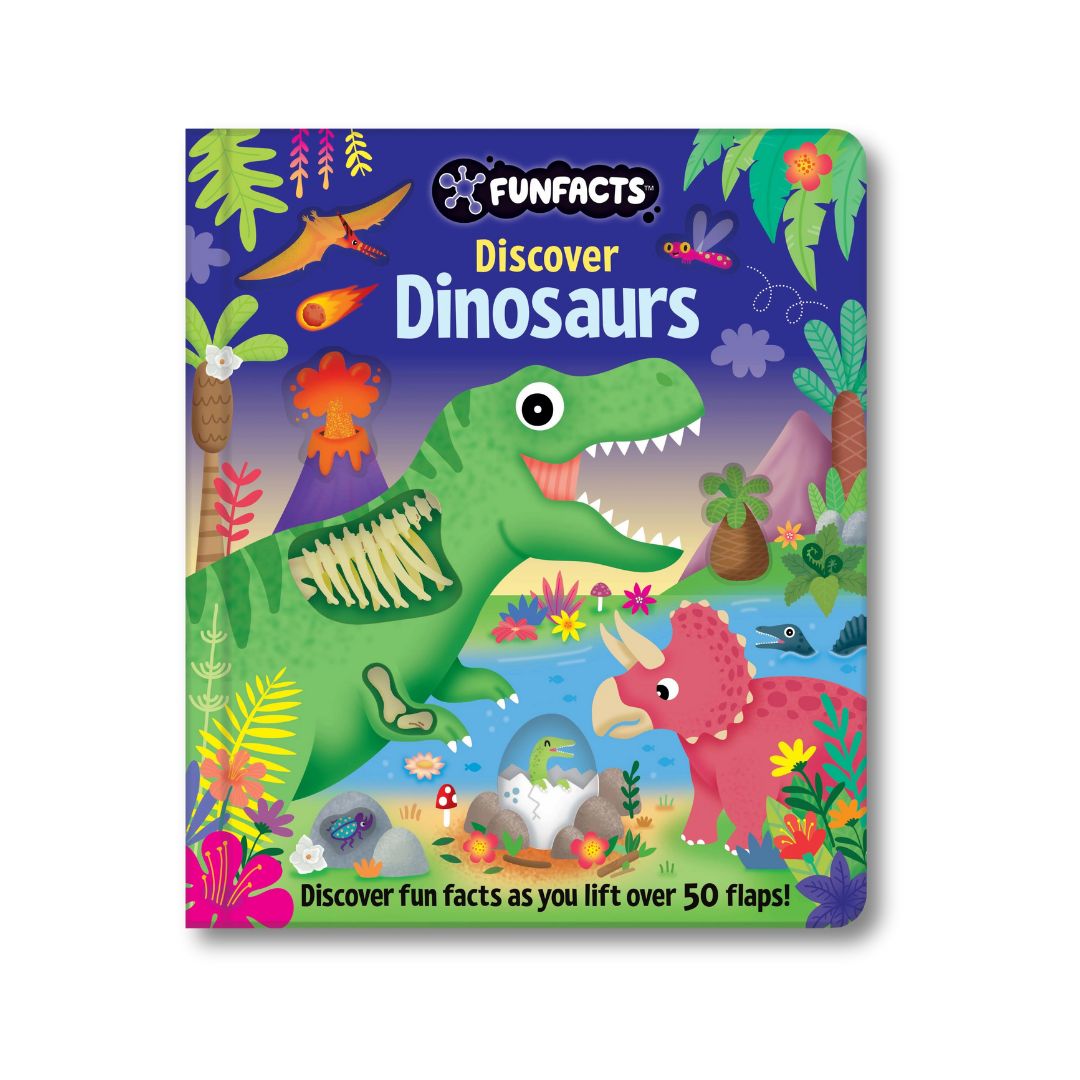Lift the Flap Board Book - Discover Dinosaurs