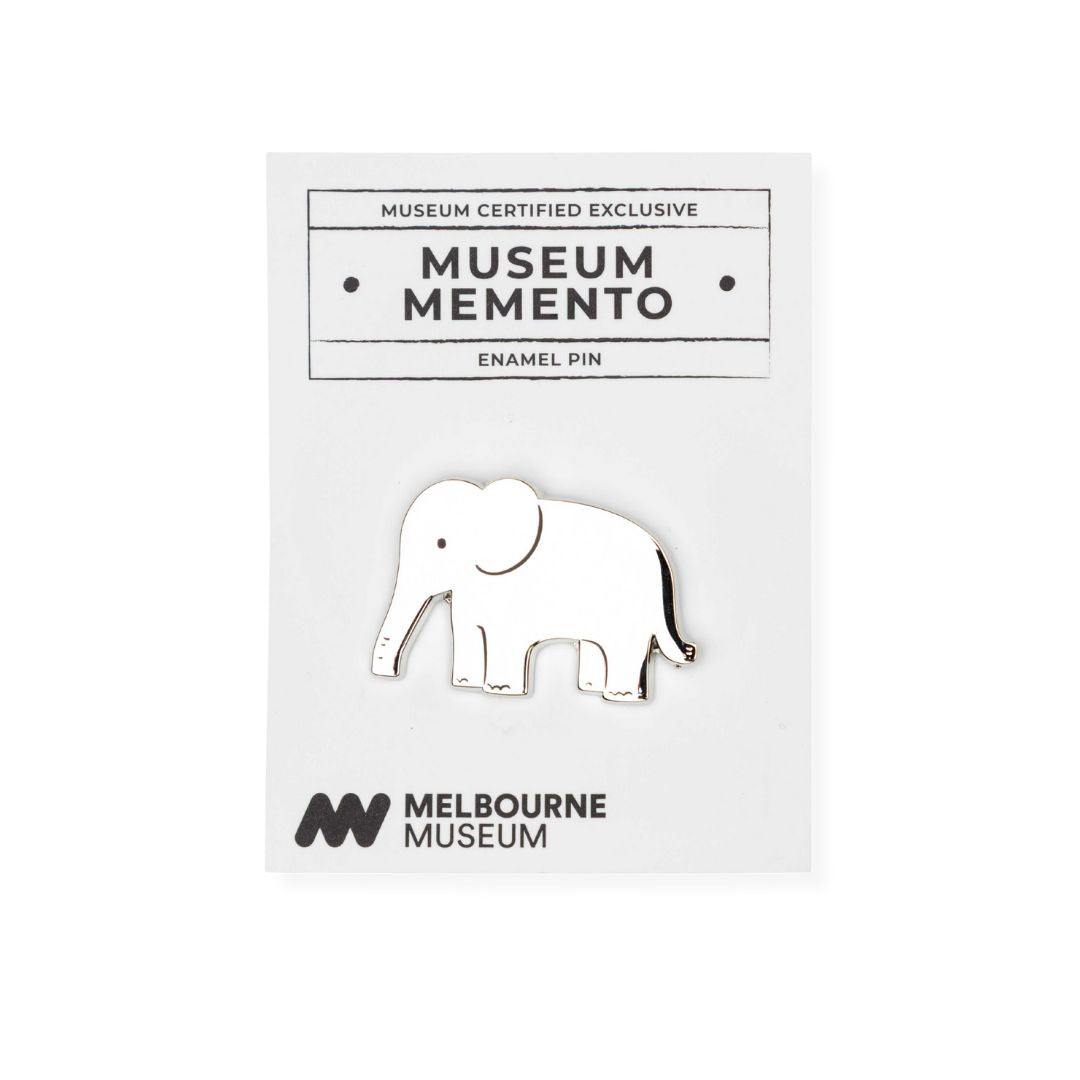 Asian Elephant Enamel Pin