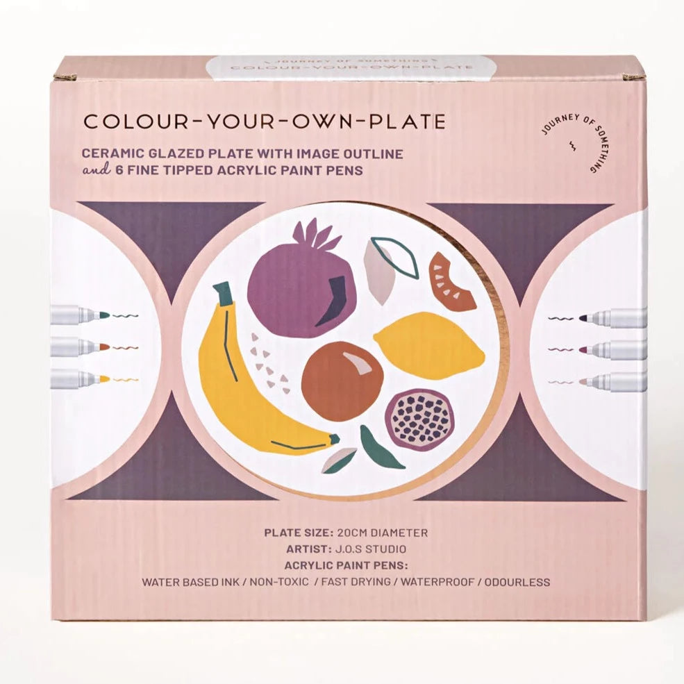 Paint Your Own Plate - J.O.S Studio