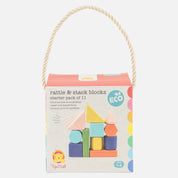 Rattle & Stack Blocks - Starter Pack Of 11