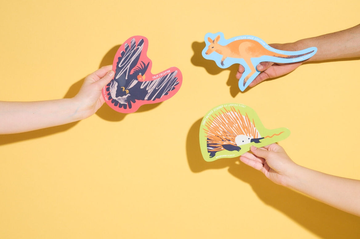 Wild Wonders Jumbo Magnets