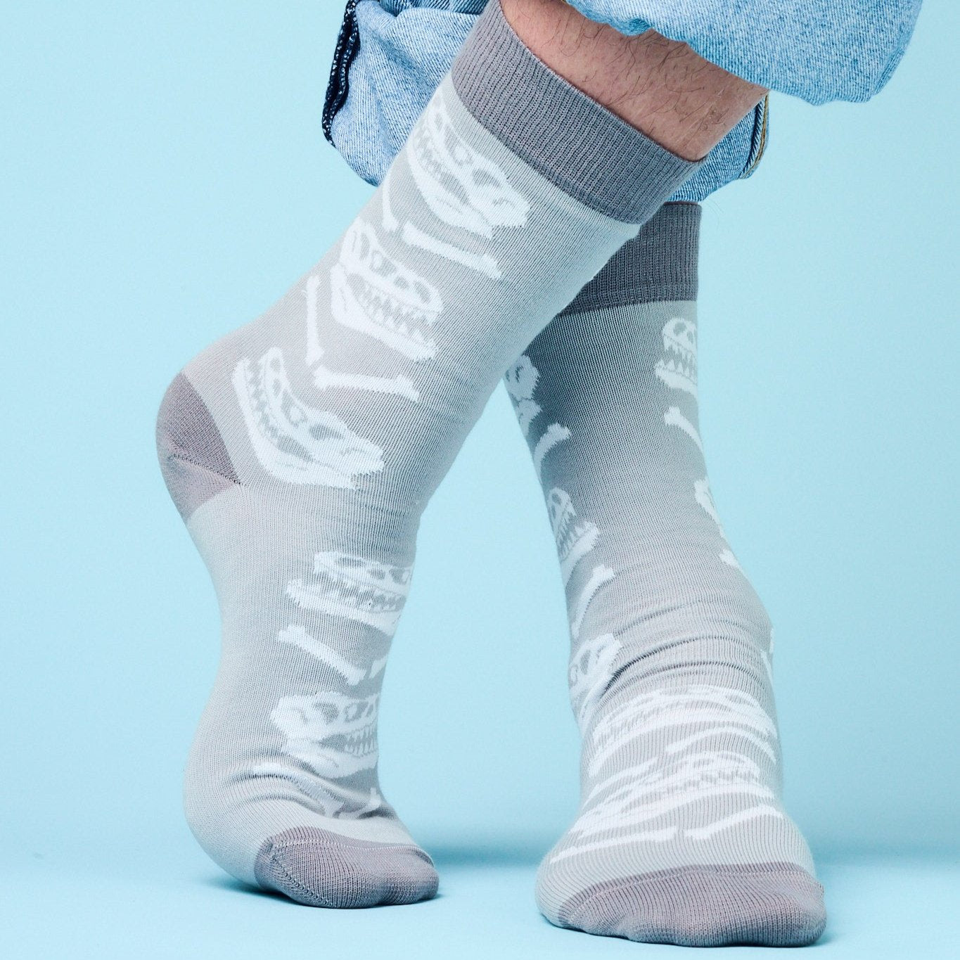 Home of Dinos Grey Socks