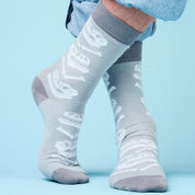Home of Dinos Grey Socks
