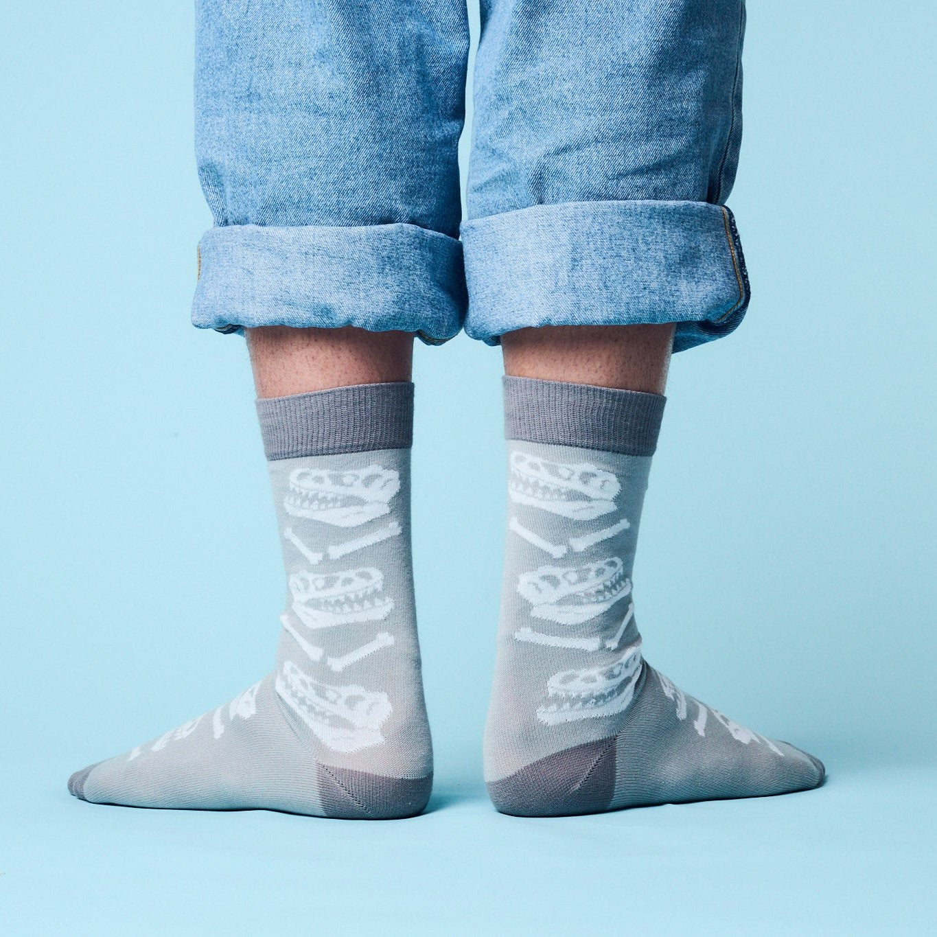 Home of Dinos Grey Socks