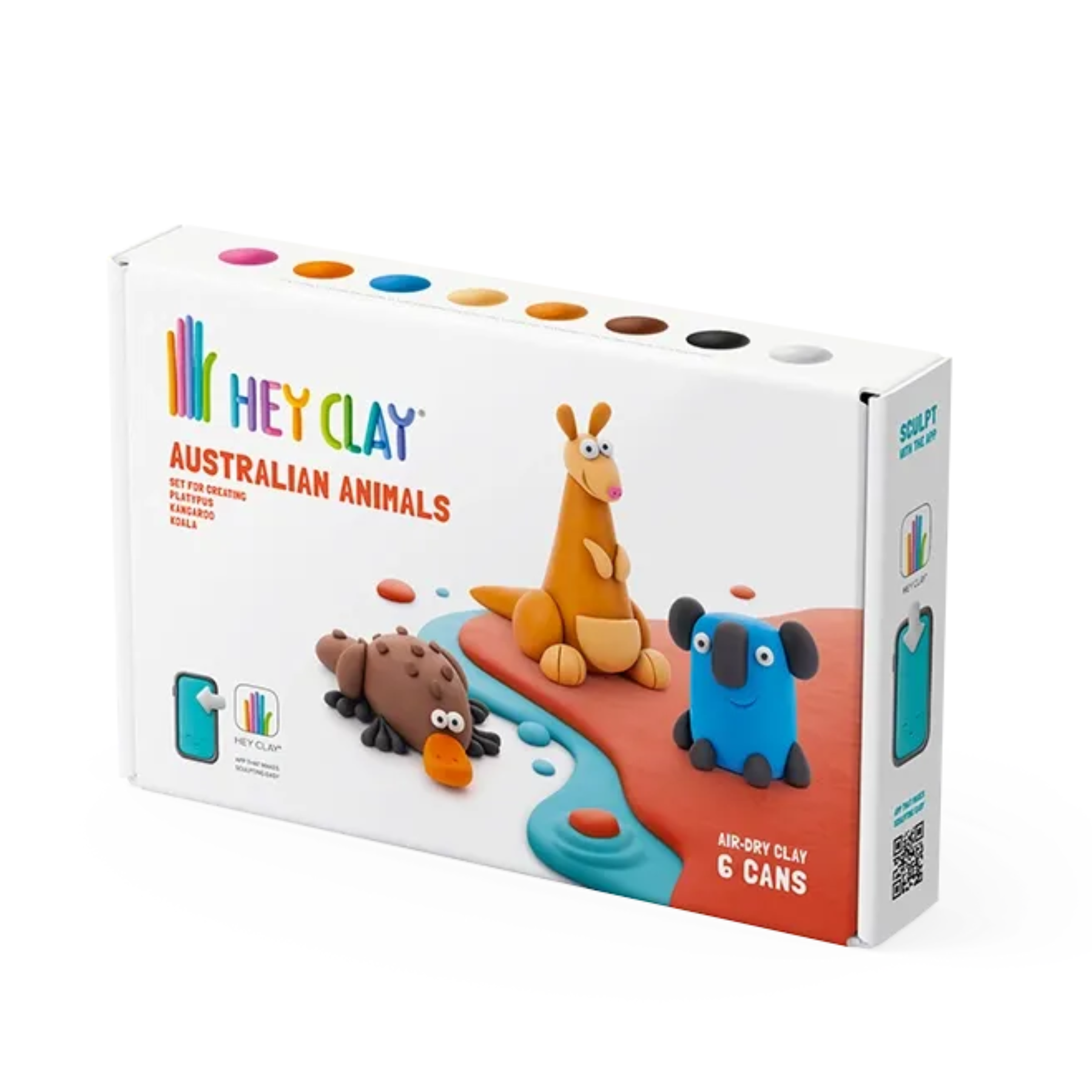 HEY CLAY Aus Animals - 6 Cans