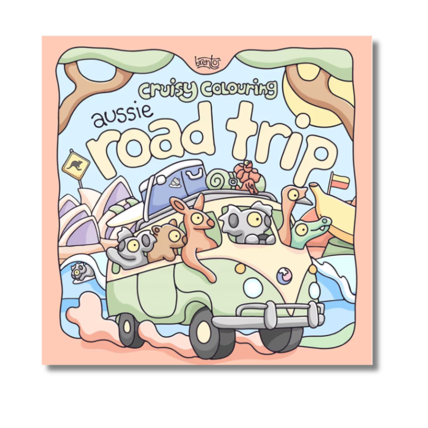 Cruisy Colouring Aussie Road Trip