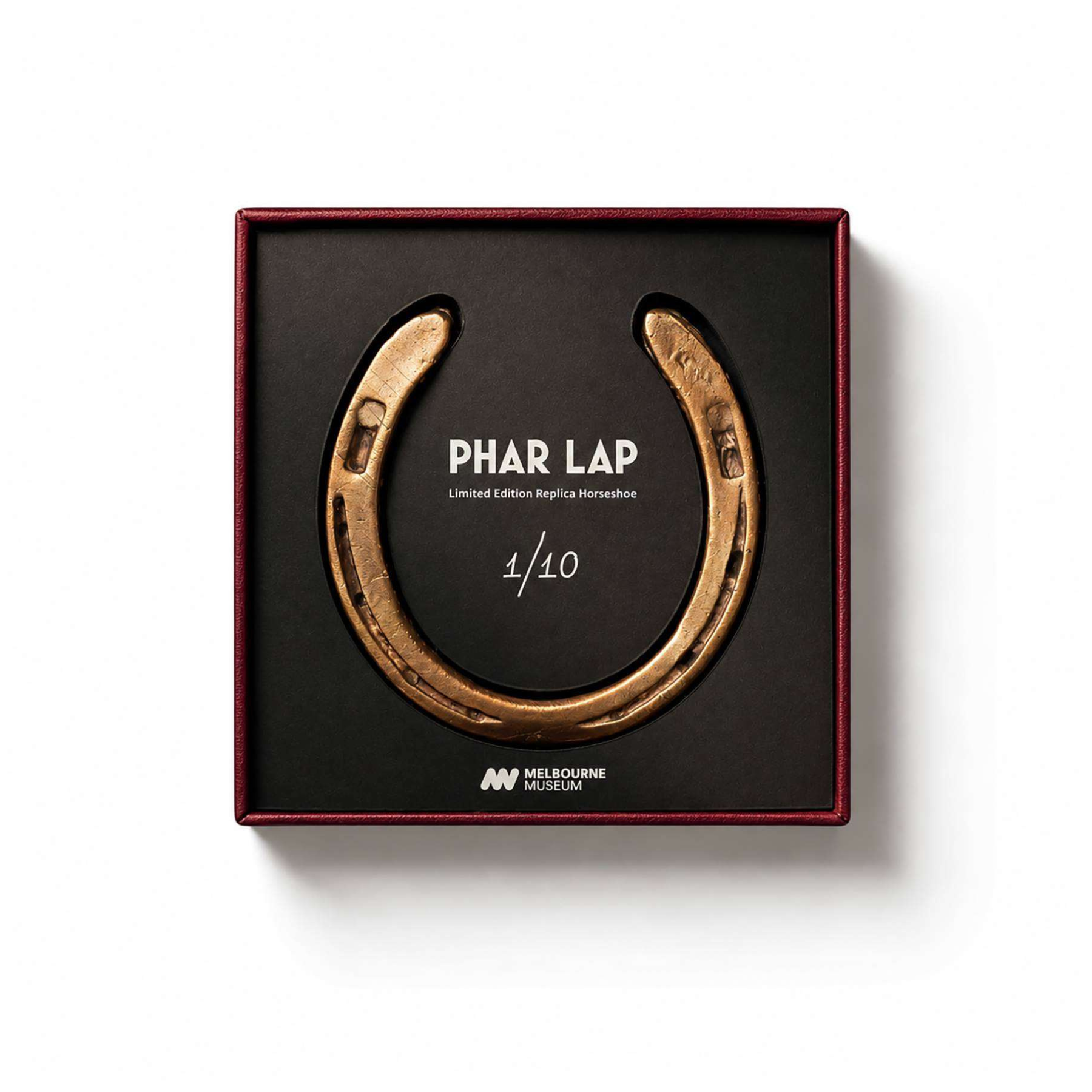 Phar Lap Limited Edition Bronze-Cast Horseshoe