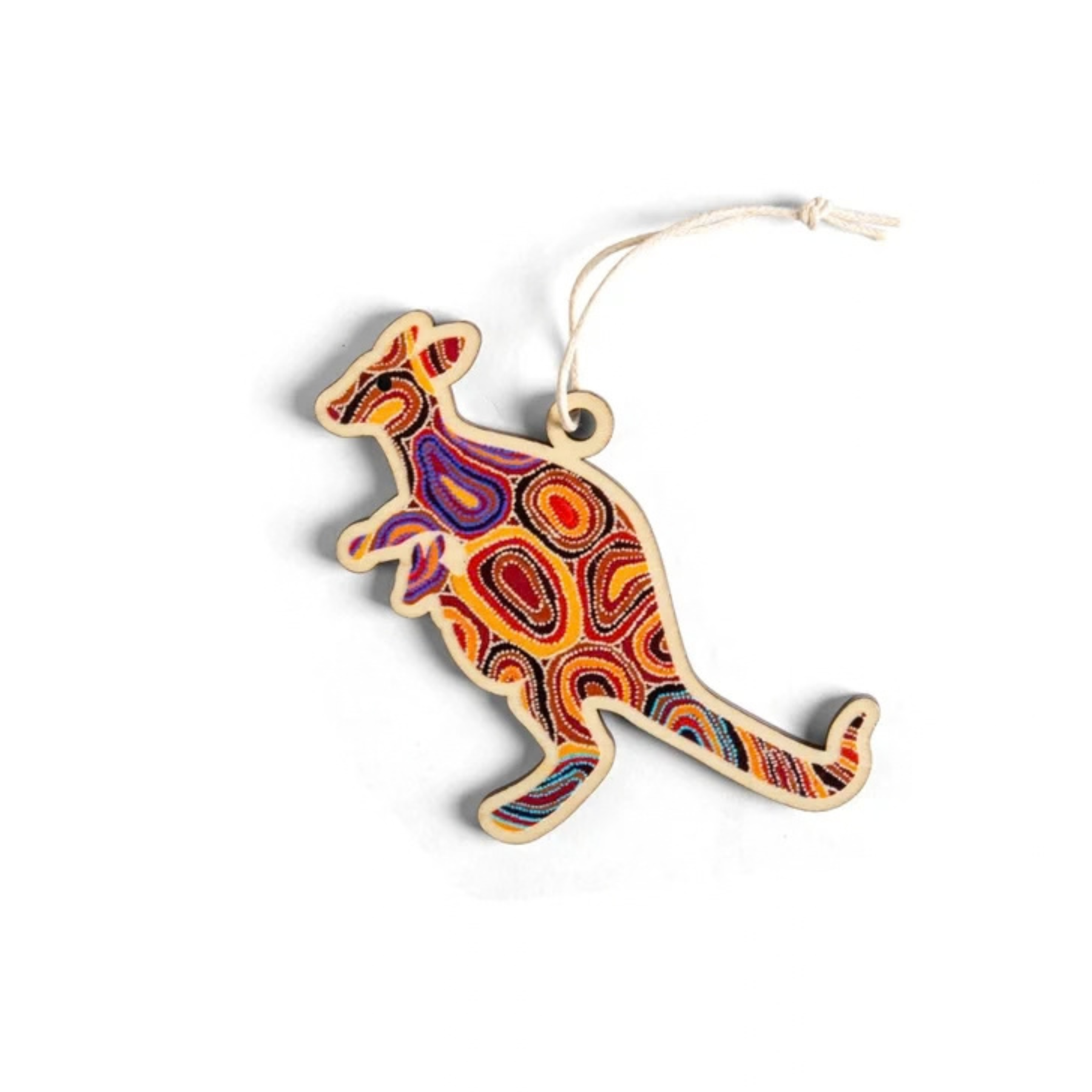 Kangaroo Decoration Dry Waterholes
