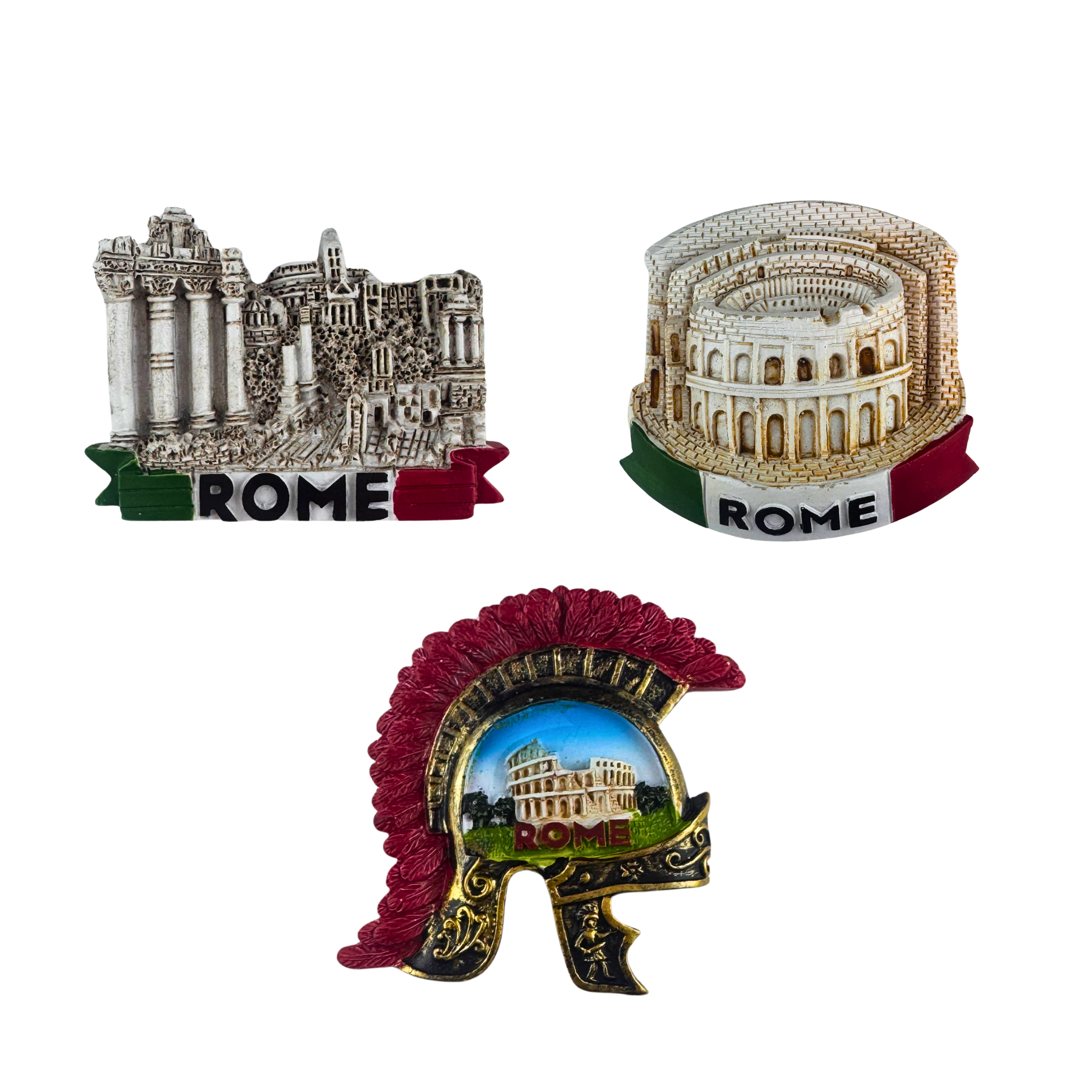 3D Rome Magnets