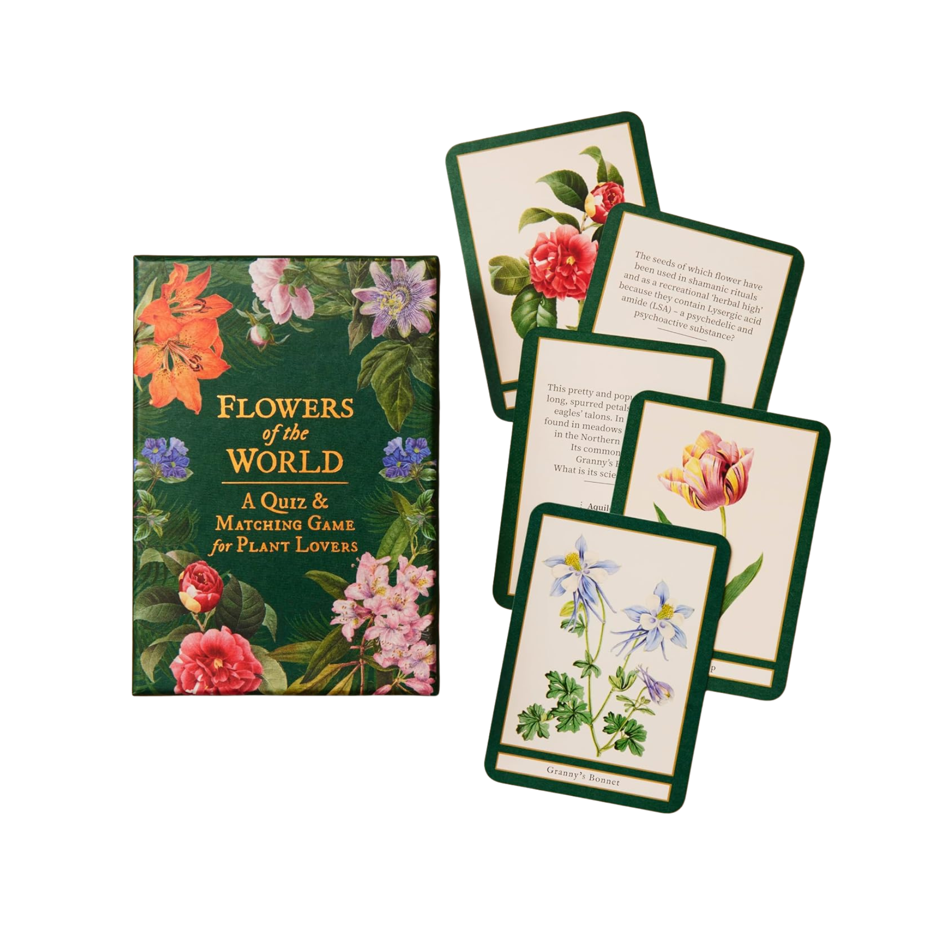 Flowers of the World: A Quiz and Matching Game for Plant Lovers