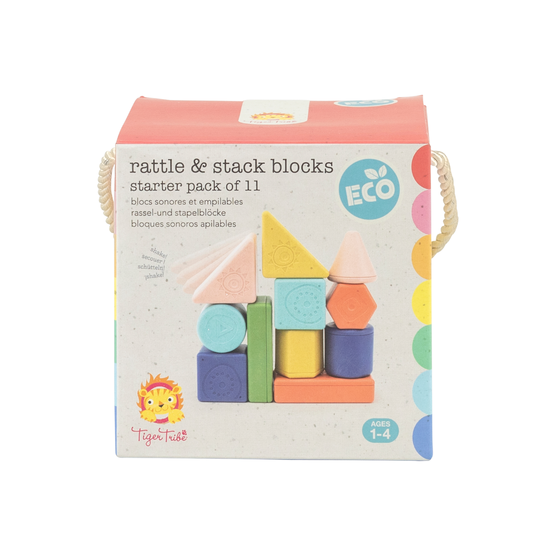 Rattle & Stack Blocks