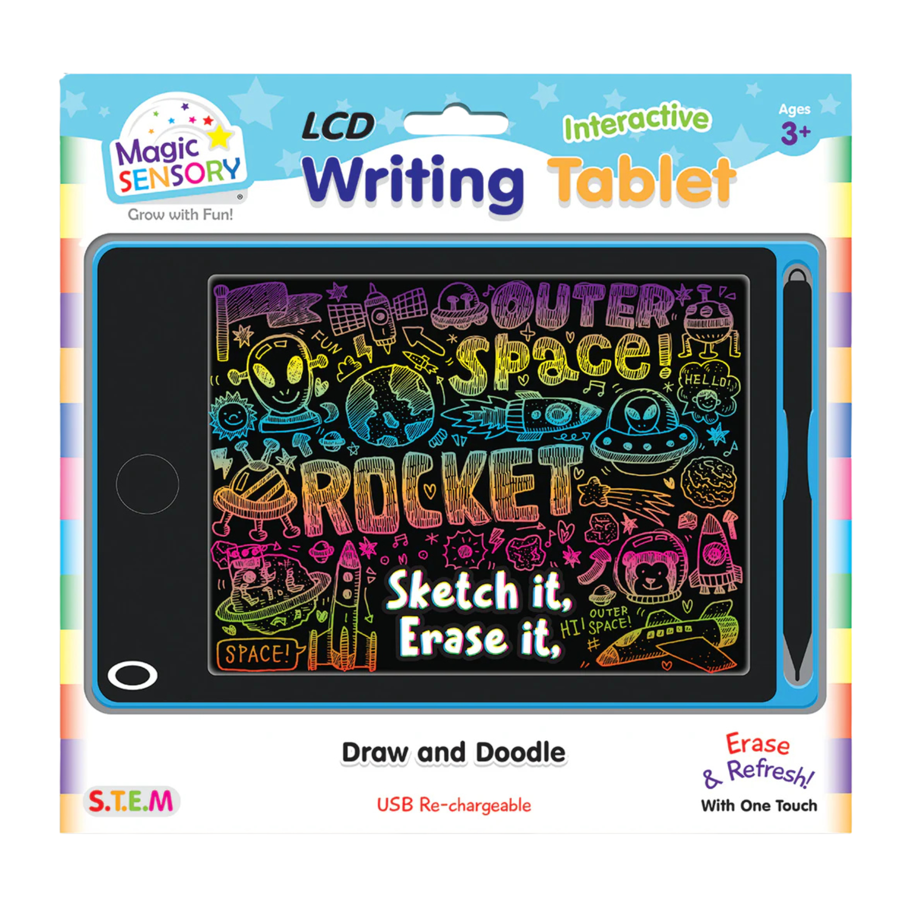 Interactive Writing Tablet - Blue Star