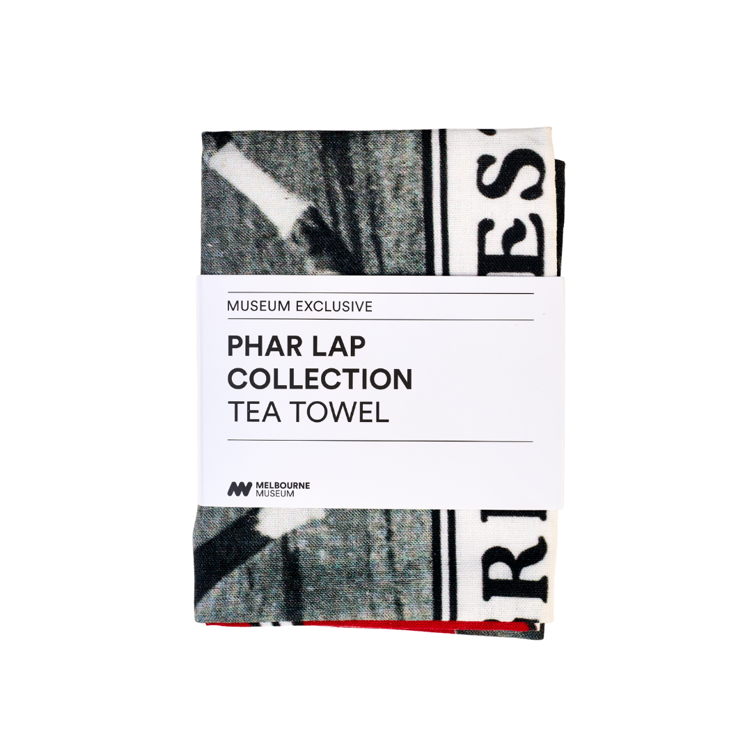 Phar Lap Centennial Tea Towel