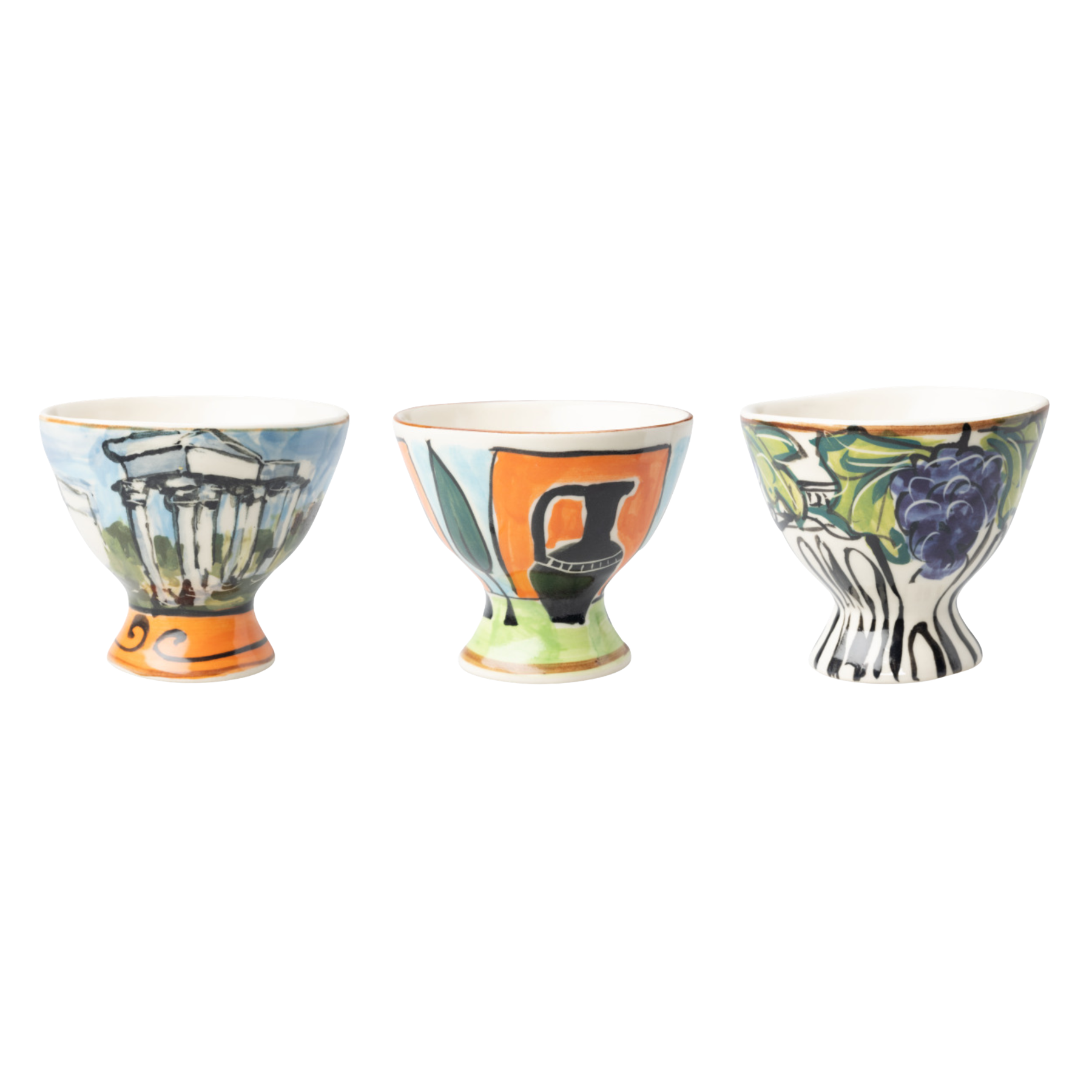 Rome Ceramic Footed Bowl