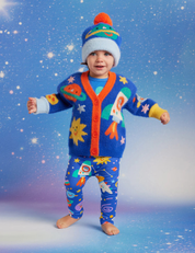 Dinos in Space Baby Leggings