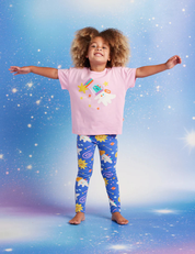 Dinos in Space Kids Leggings
