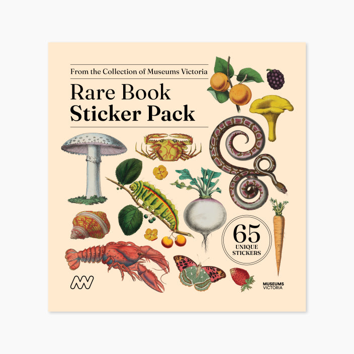 Rare Book Sticker Set β Museums Victoria Store