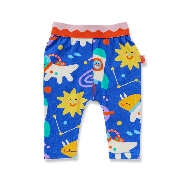 Dinos in Space Baby Leggings