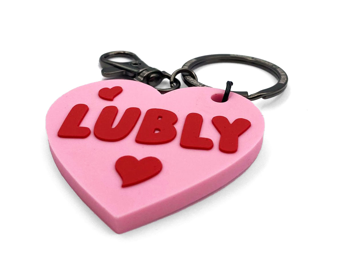 Lubly Heart Keyring