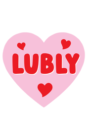 Lubly Heart Sticker