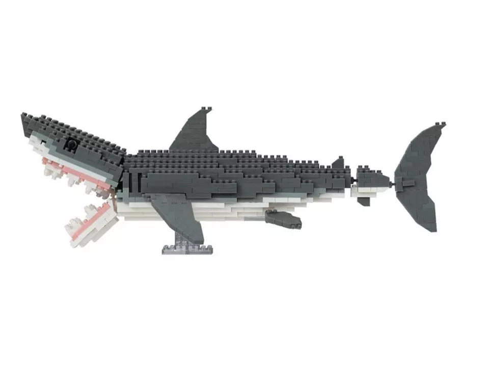 Deluxe Great White Shark Nanoblock