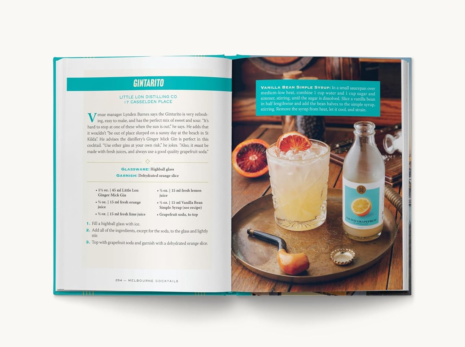 Melbourne Cocktails:  An Elegant Collection of Over 100 Recipes Inspired by Oz
