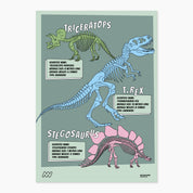 A4 Dino Facts Poster Pack