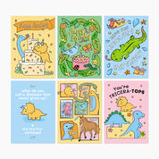 Museum Icons Greeting Cards