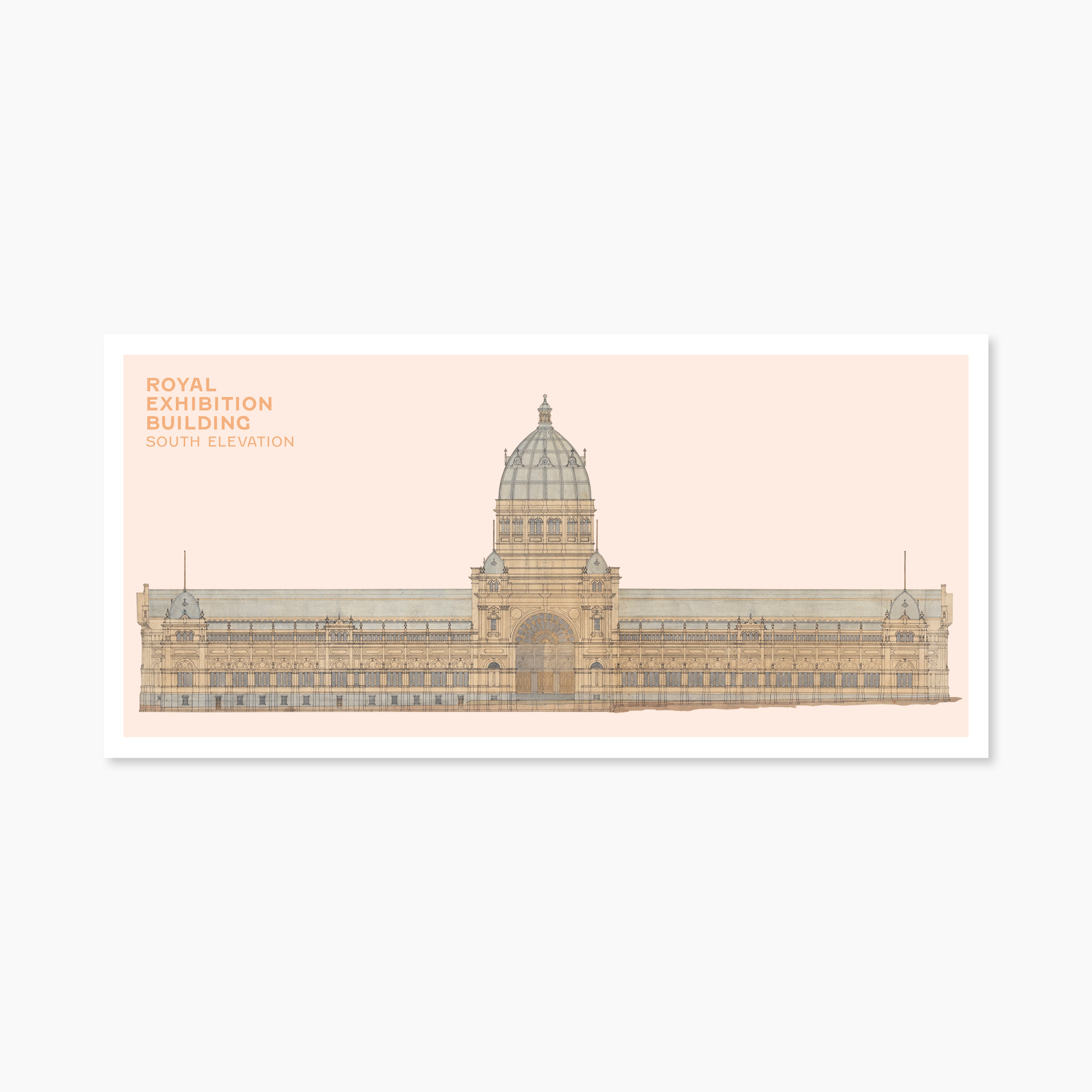 Royal Exhibition Building Postcard