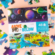 Above & Below Puzzle 48 pc - Earth & Space
