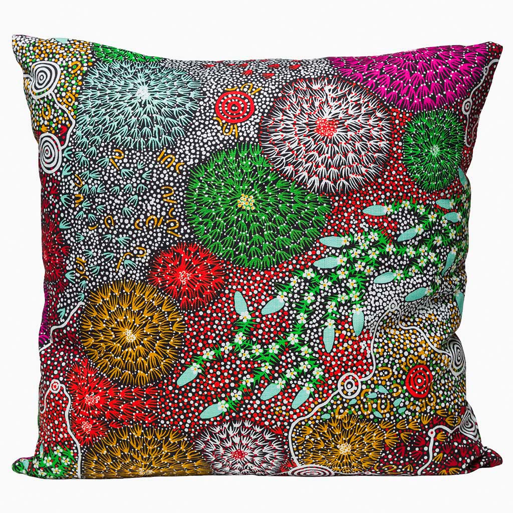 Coral Hayes Cushion Cover