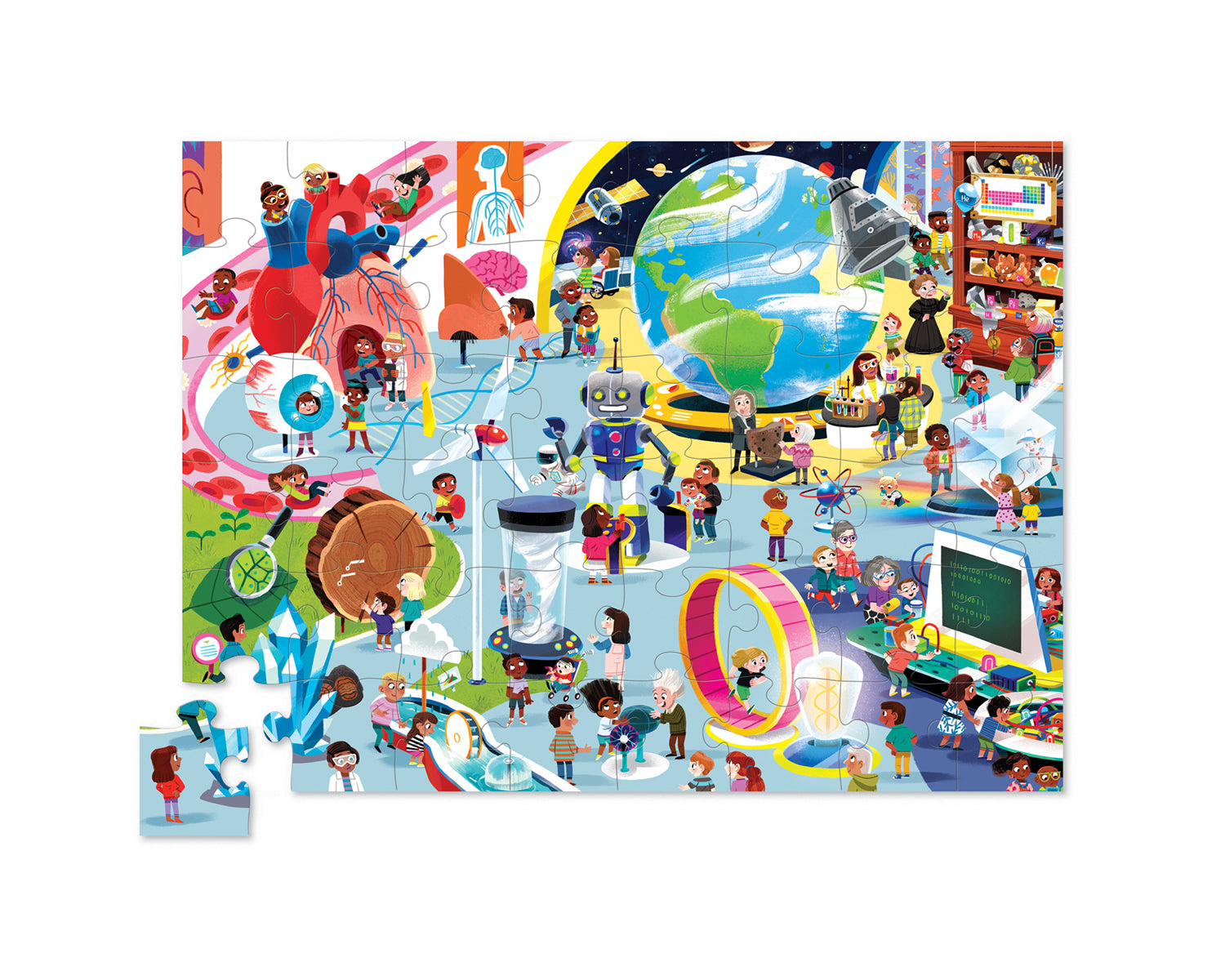 Day at the Museum - Science Puzzle (48pc)