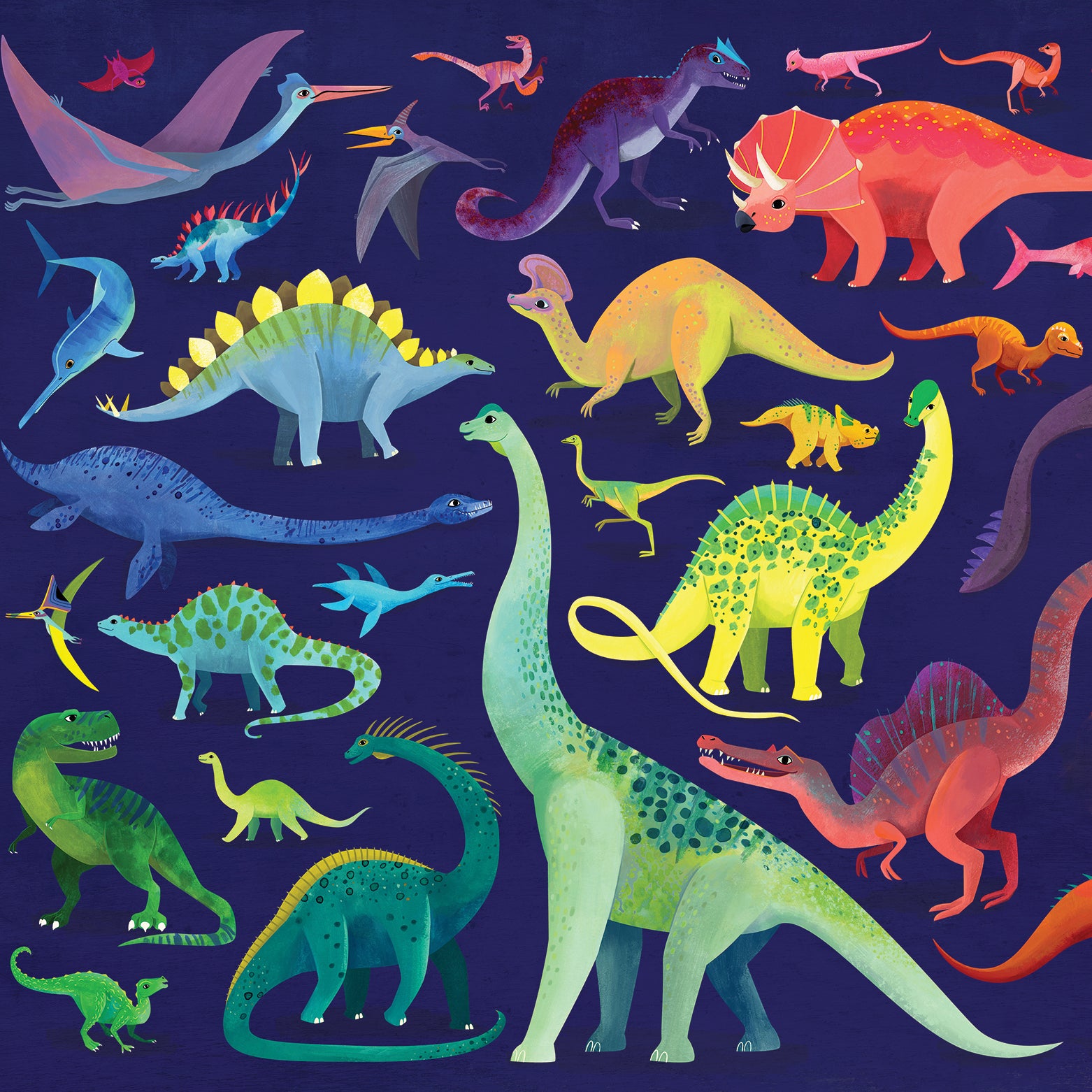Dinosaur World Puzzle (500pc)
