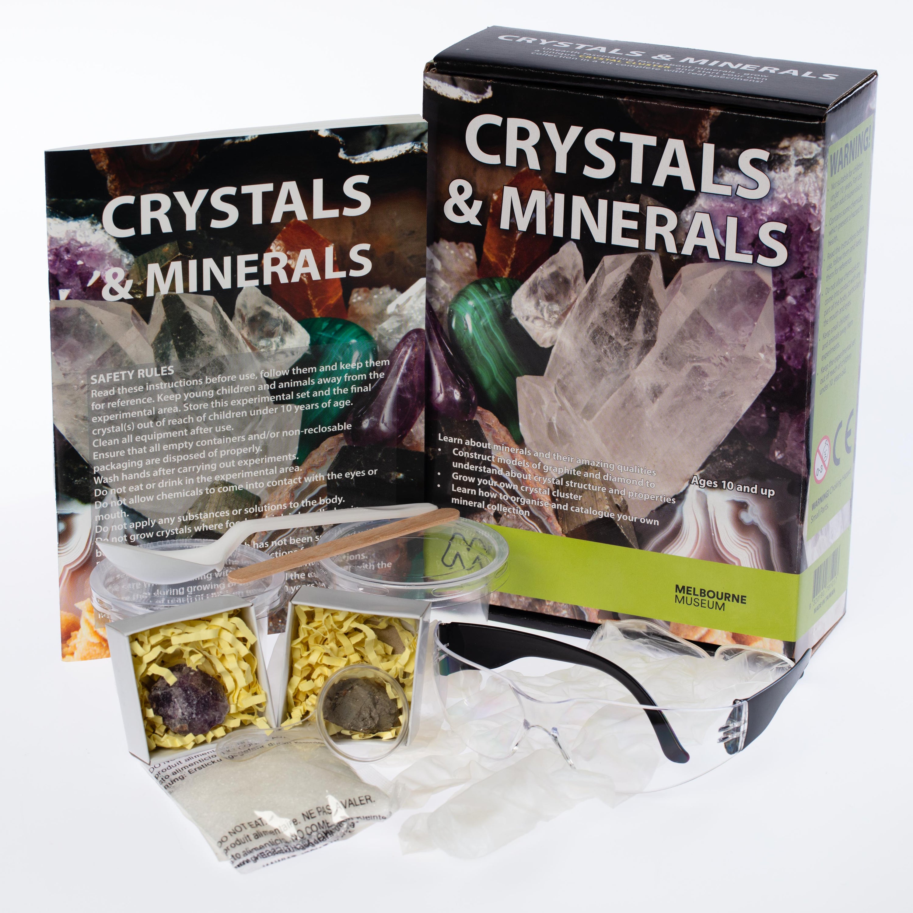 Museums Victoria Crystals and Minerals Kit