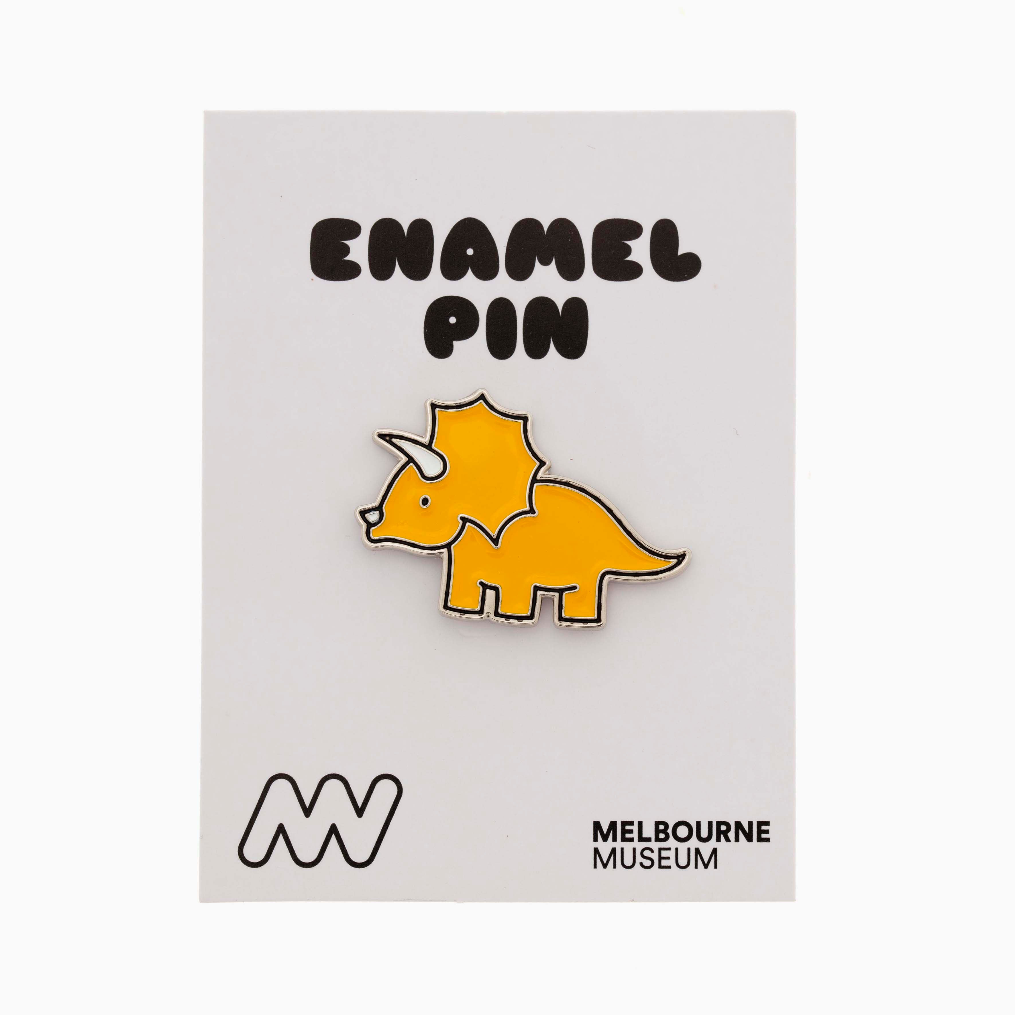 Melbourne Museum Triceratops Pin