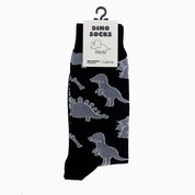 Melbourne Museum Black Dinosaur Socks