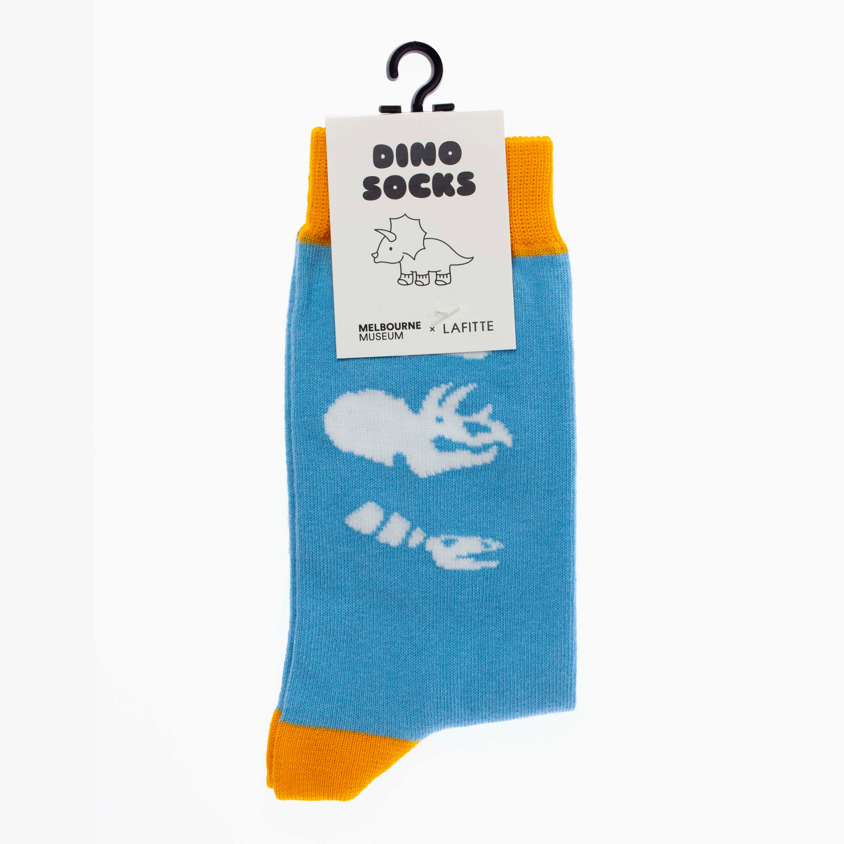 Melbourne Museum Dinosaur Head Socks