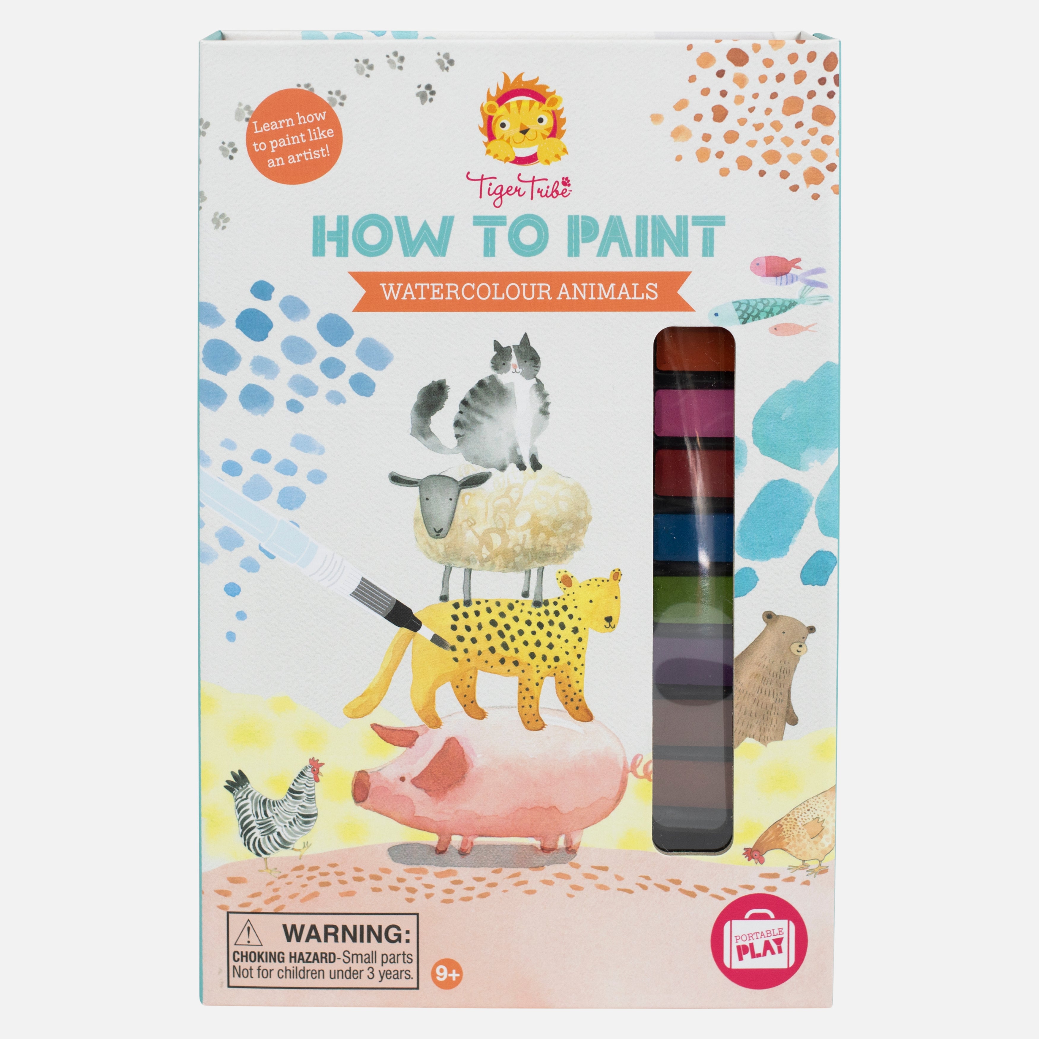 How To Paint Animals - Watercolour