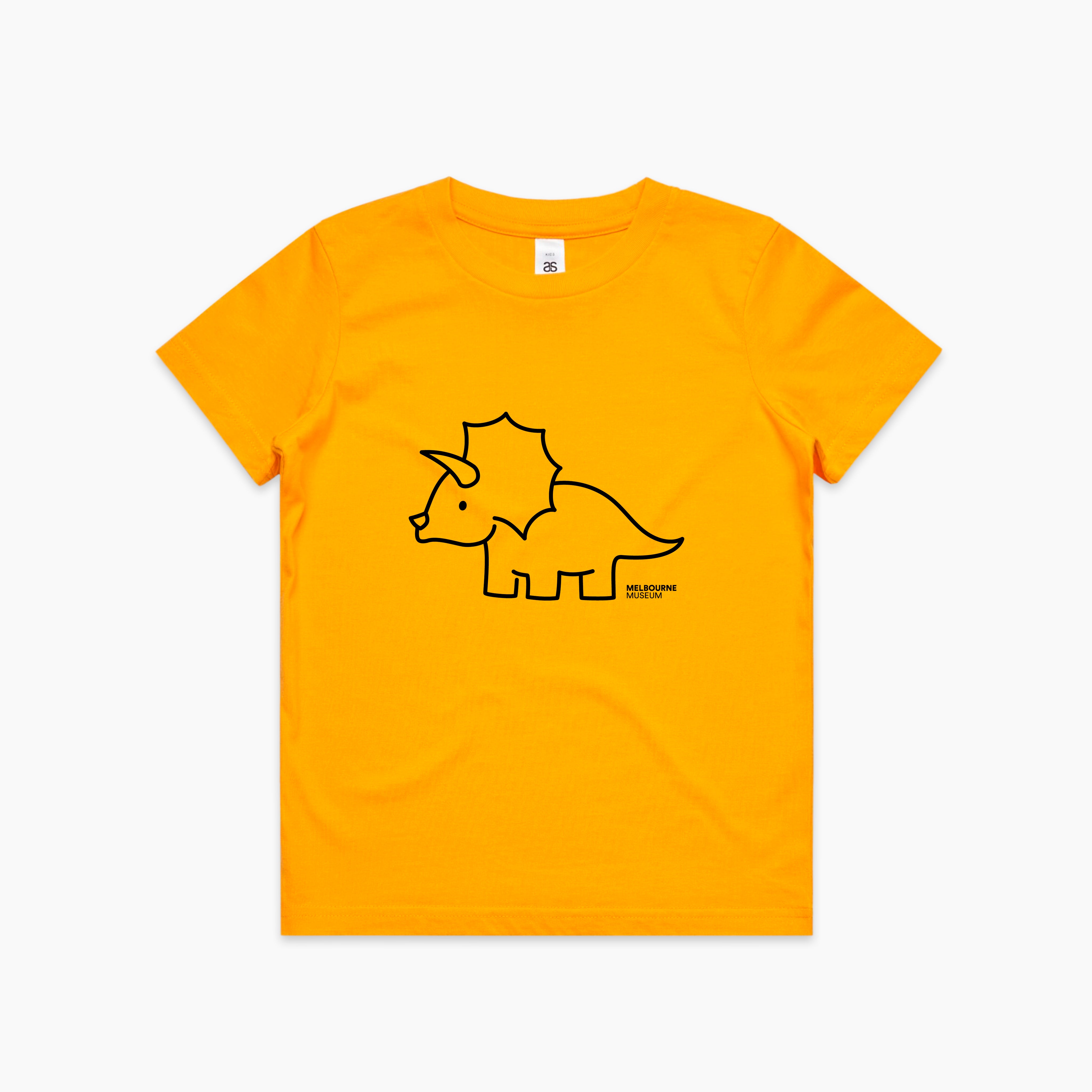 Melbourne Museum Triceratops Kids Tee
