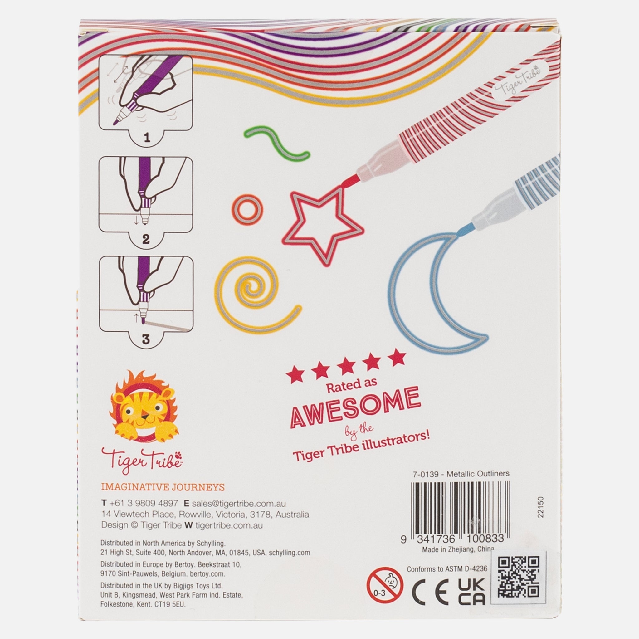 Acrilyic Outliners Metallic Outliners – Museums Victoria Store
