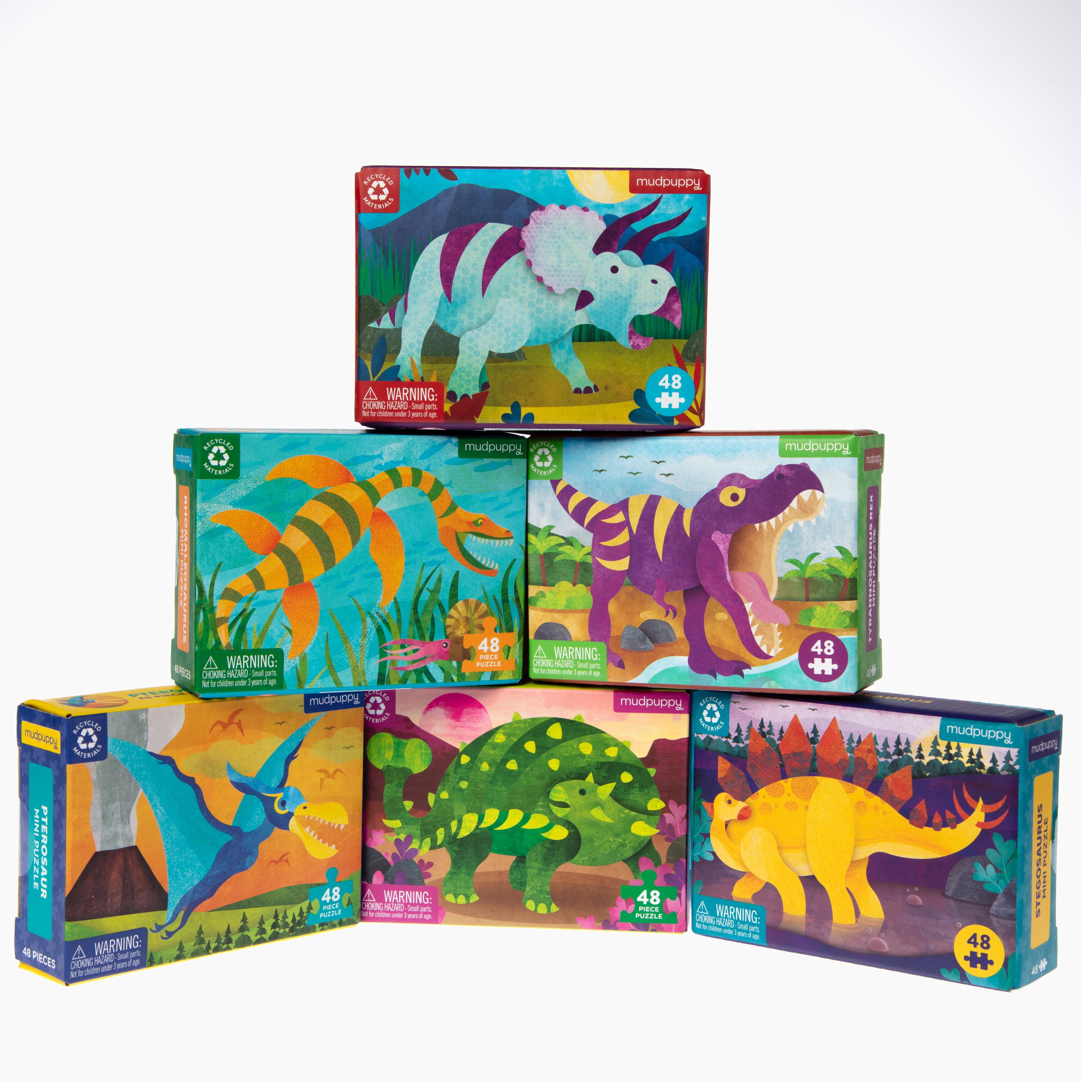 Mini Dinosaur Puzzle (48pc)
