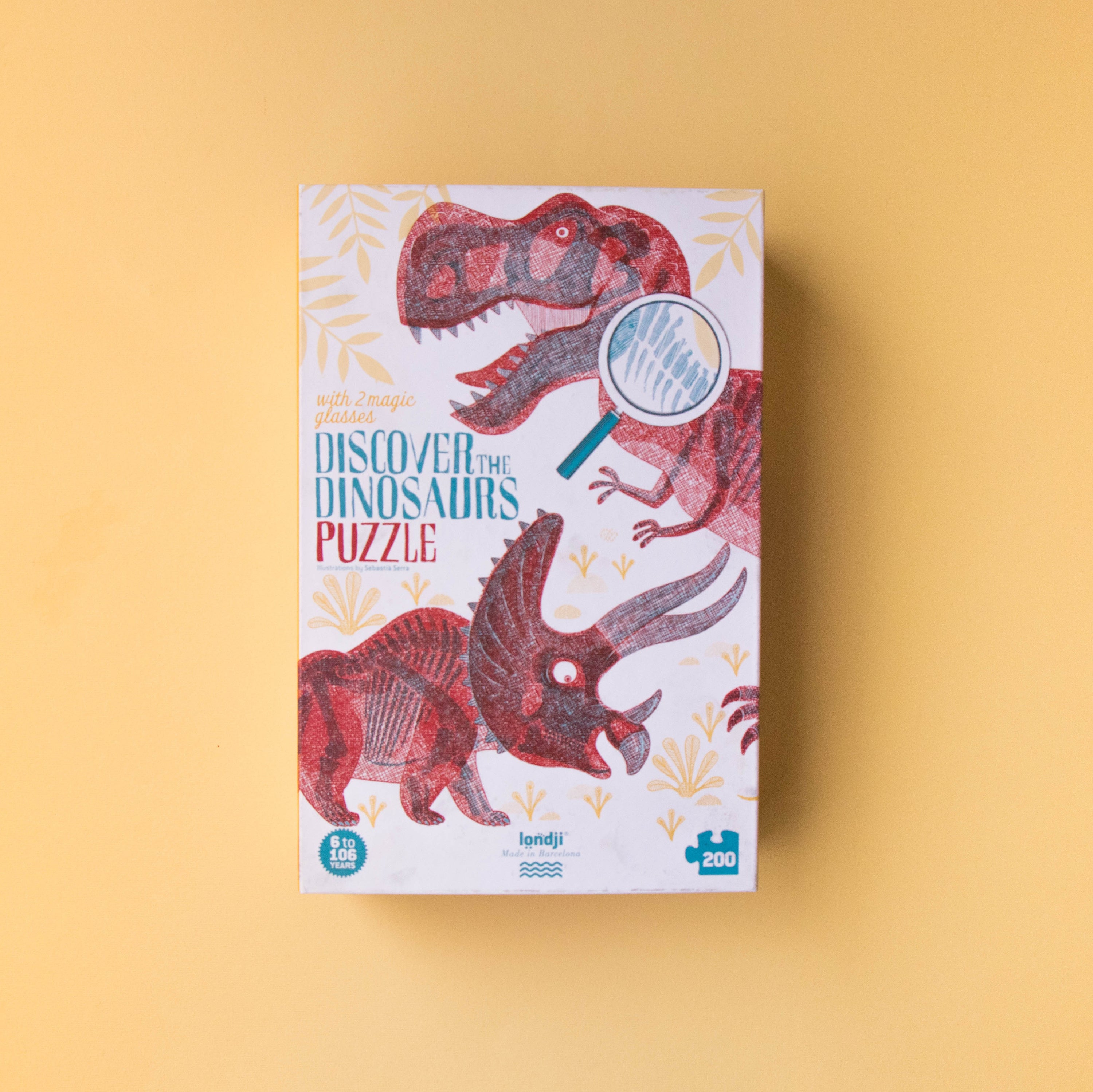 Discover the Dinosaurs Puzzle (200pc)