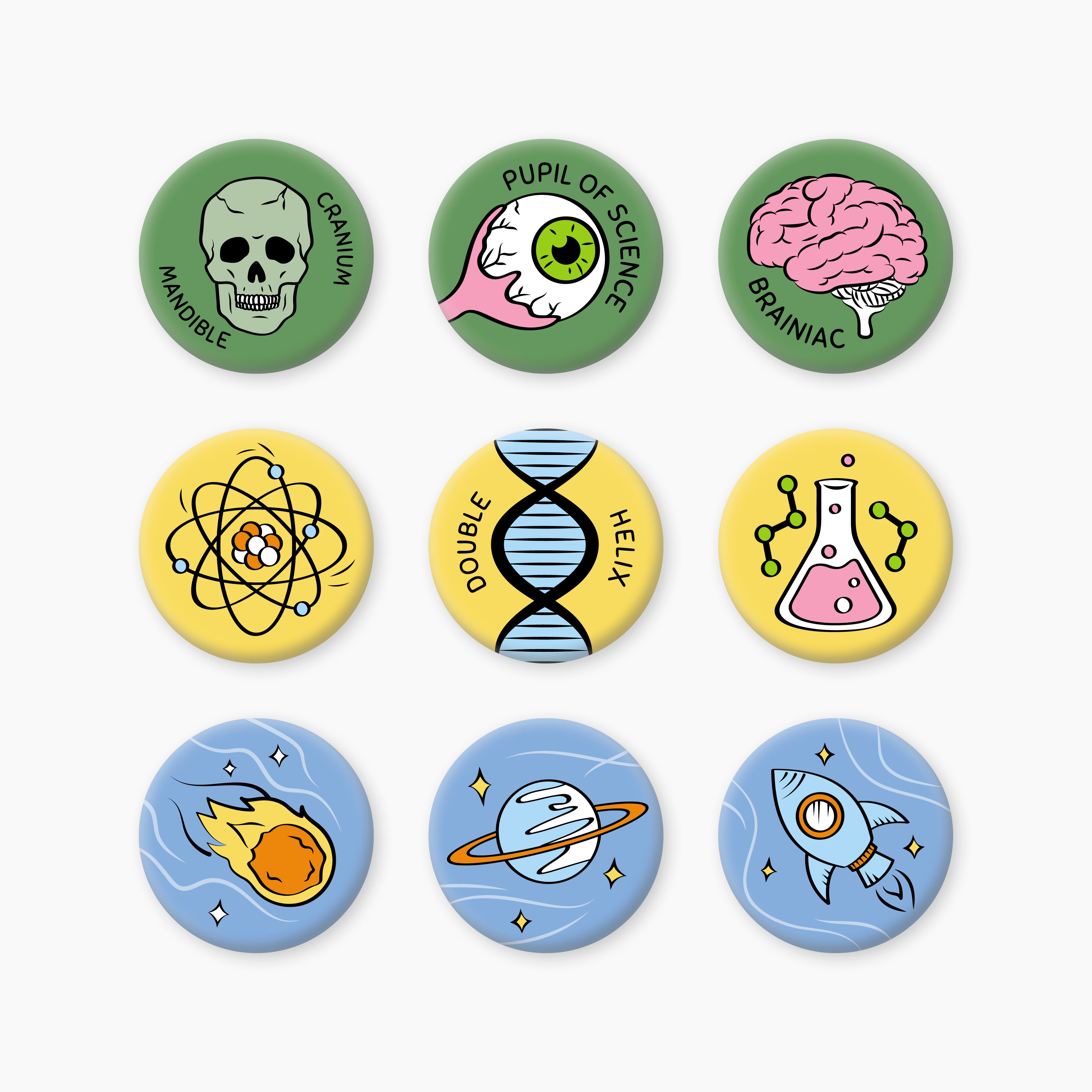 Science Button Badge