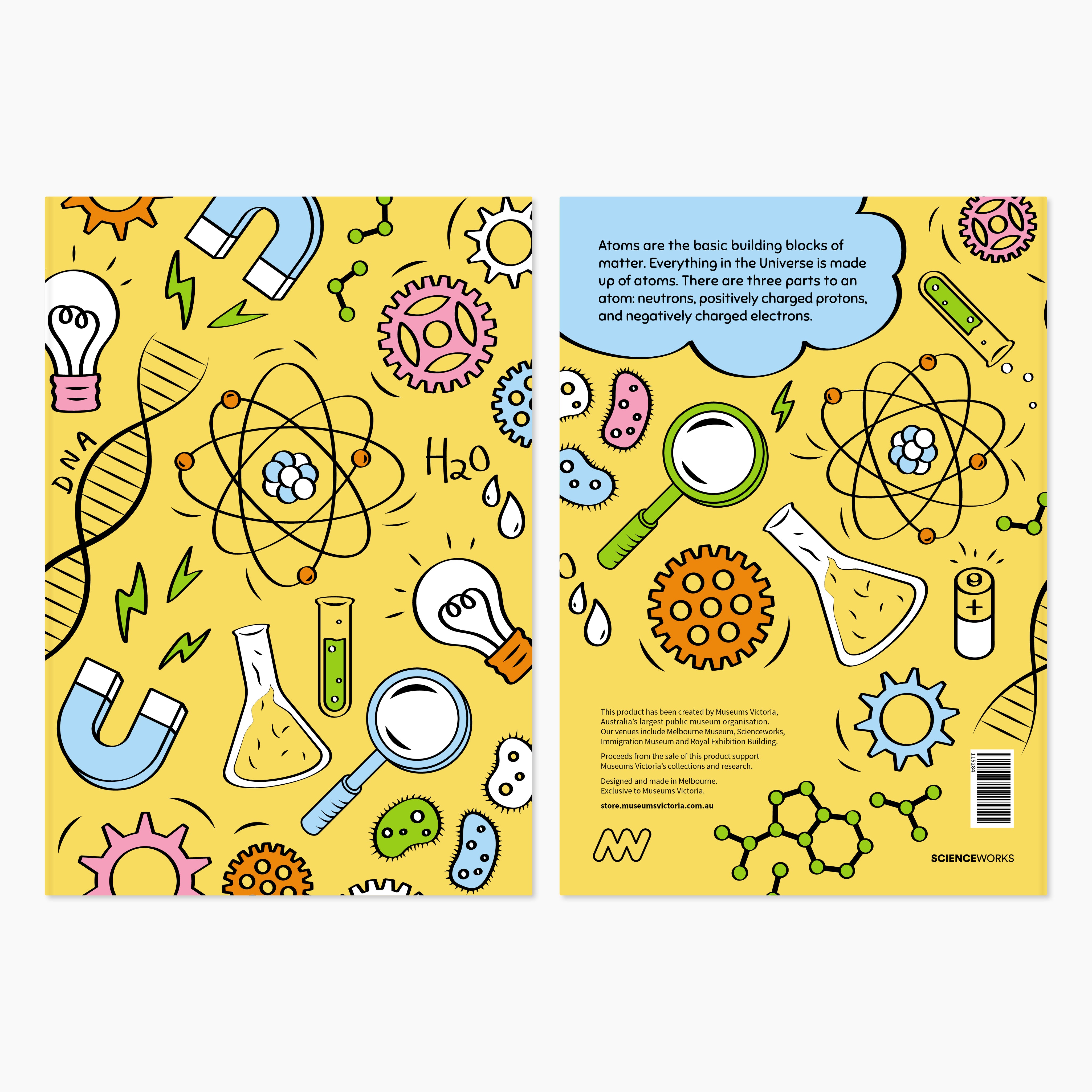 Science Softcover Notebook