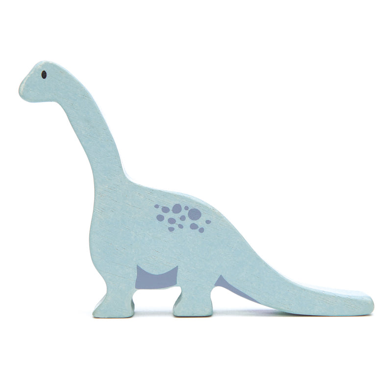 Wooden Brontosaurus Toy